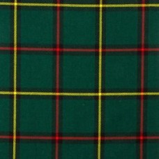 Marr Green Modern 16oz Tartan Fabric By The Metre